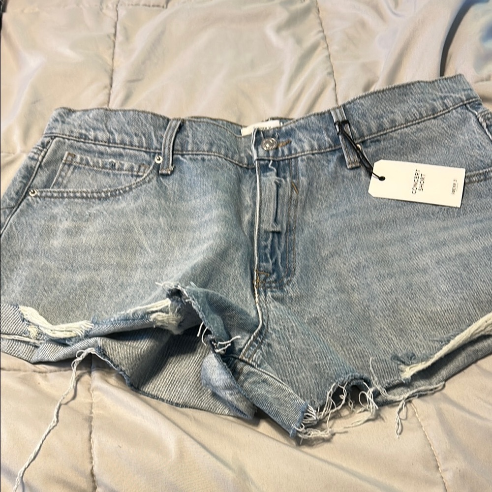 Concert Short Light Blue Denim Shorts